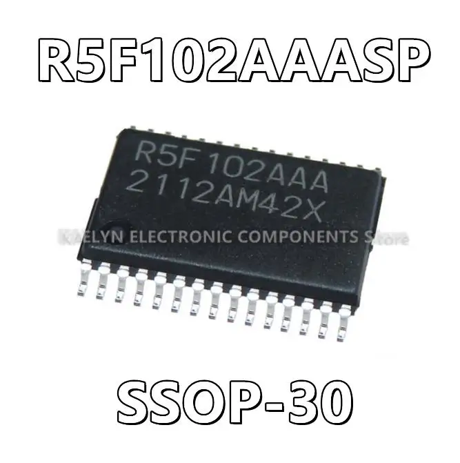 

Микроконтроллер R5F102AAASP R5F102AAA RL78 RL78/G12, 16 бит 24 МГц 16 Кб (16K x 8), флэш 30-LSSOP, 10 шт./партия