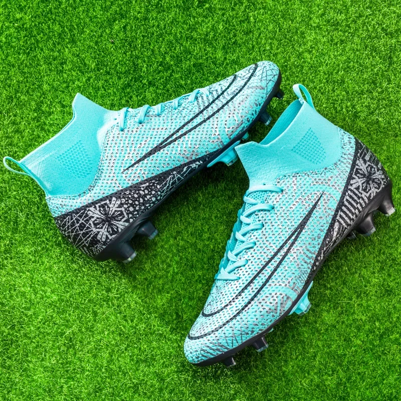 New Men Football Shoes TF/FG Professional Football Field Boots 5