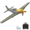 New Volantex P51D Mustang RC Plane 2.4G 4CH 500MM Wingspan EPP Foam RC Aircraft One Key Aerobatic RTF Glider Brushless motor 1