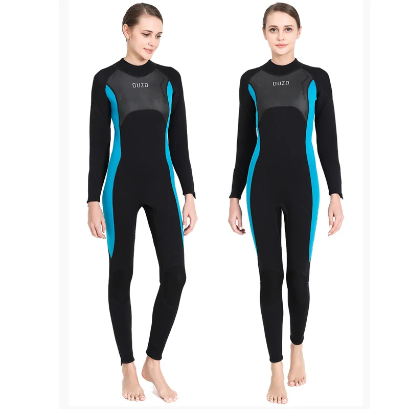 

Women Men Wetsuit 3mm, Neoprene Wet Suits Back Zip in Cold Water Full Body Scuba Dive Suit for Diving Snorkeling Surfing