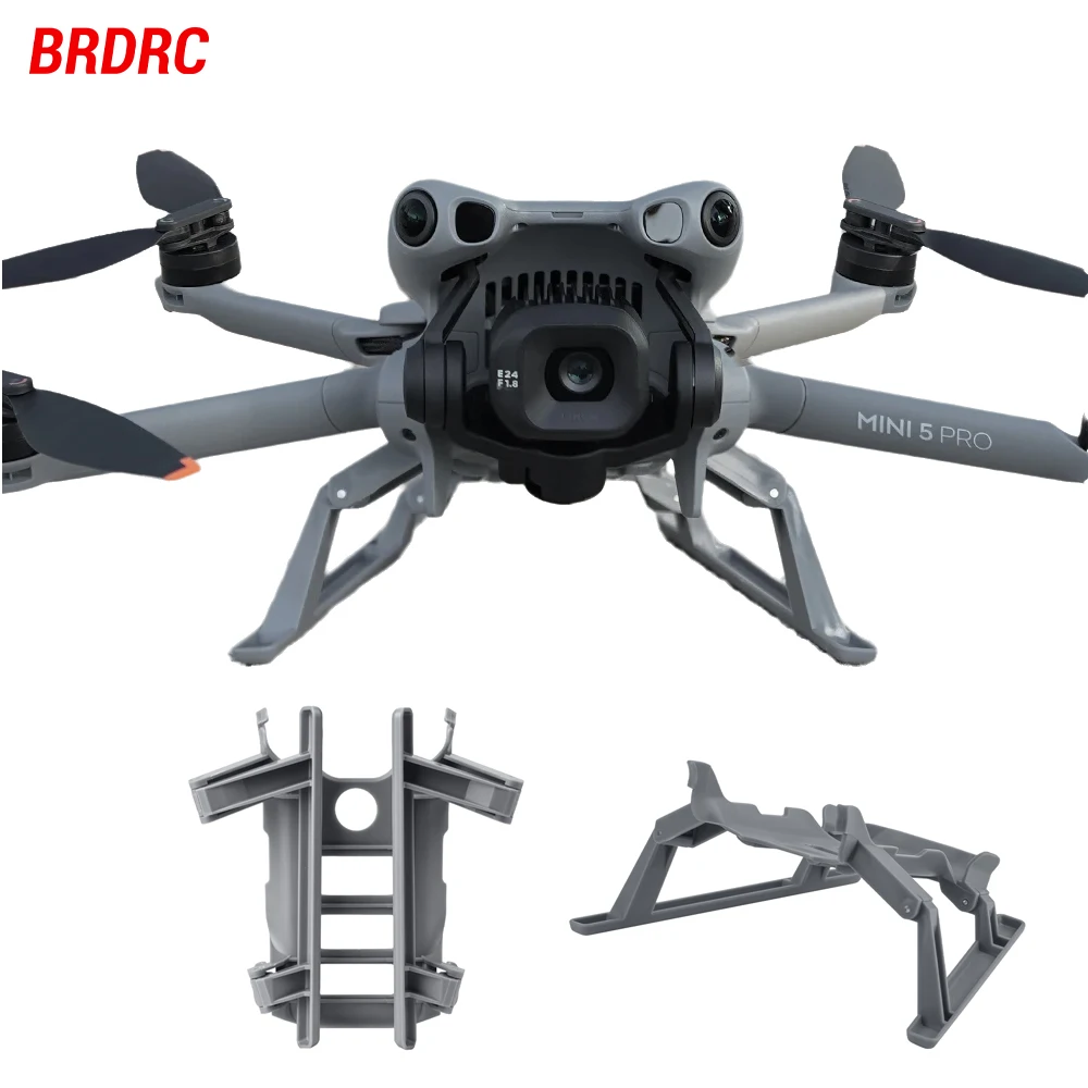 Train d'atterrissage pliable pour drone mini - Protection légère ABS