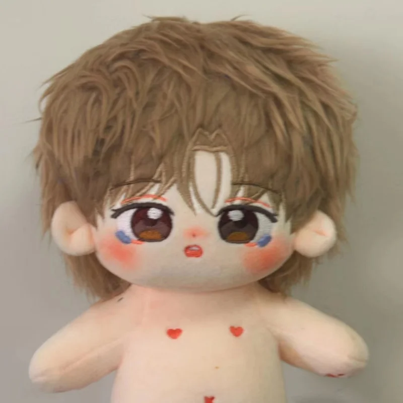 Korean Anime Zhou zaijing Jindan  Jinx Kim Dan 20cm Change Clothes Plush Doll Toys Soft Stuffed Plushie a6814