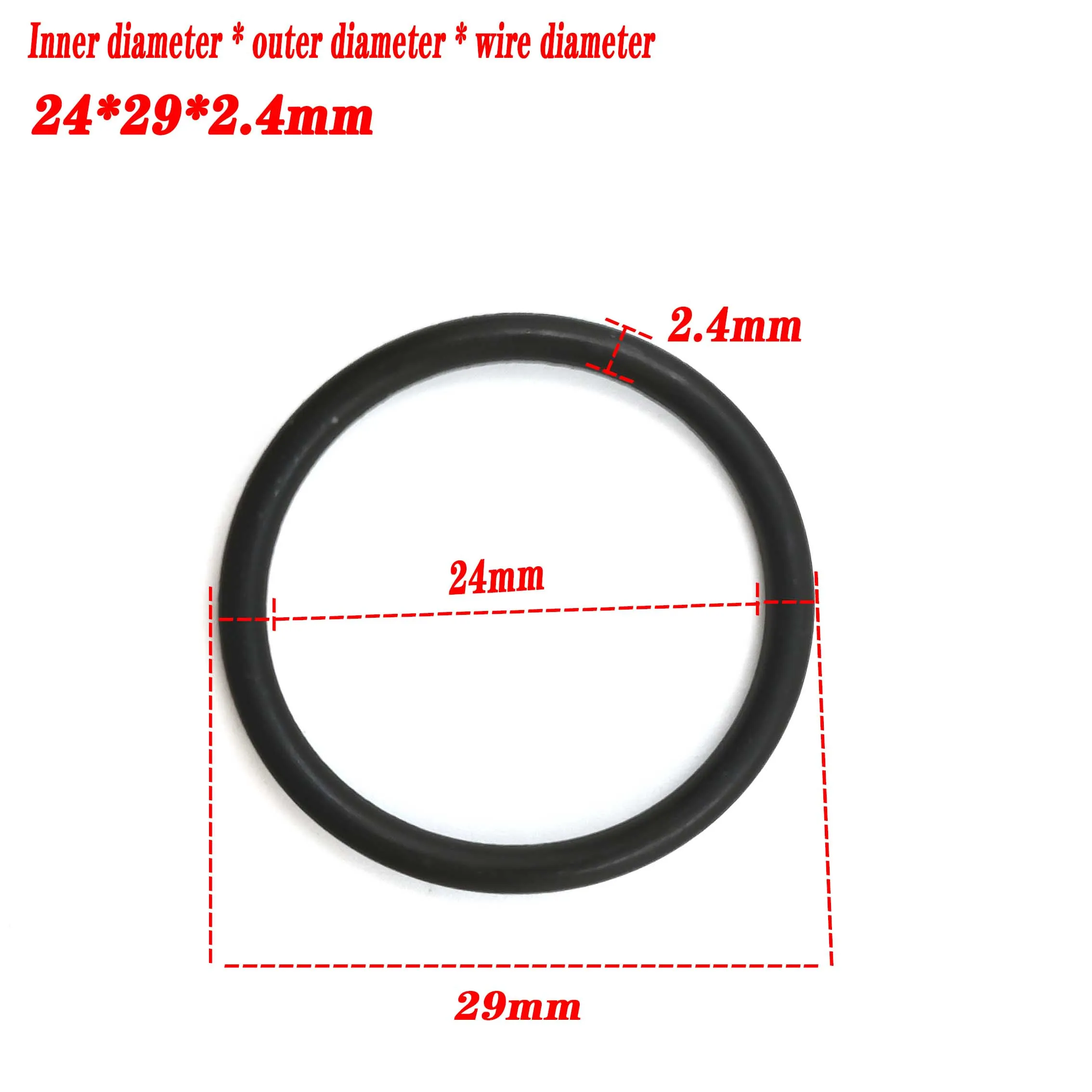 100pcs R134a Sealing Ring O-Ring Gasket Stamps For A/C System Pipeline Hose Compressor Evaporator Condenser Pipe Joint Seal
