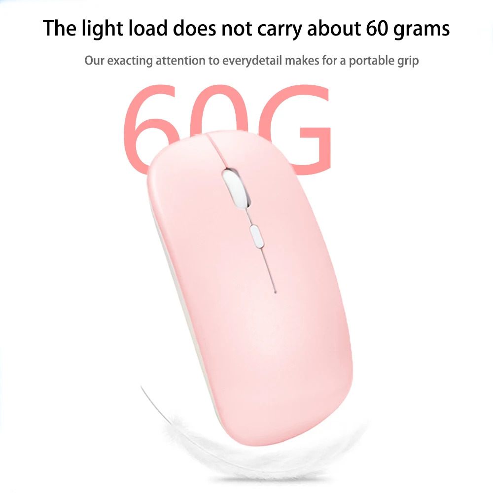 wireless mouse gaming mouse Wireless Gaming Mouse 2.4G Bluetooth-compatible Computer Mouse 1600DPI Silent Ergonomic Mice For PC Laptop Macbook Pro Air ipad