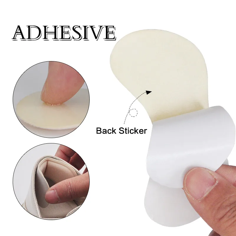 Heel Insoles Patch Pain Relief Anti-wear Cushion Pads Feet Care Heel Protector Adhesive Back Sticker Shoes Insert Insole 5 Pairs,shoe insoles,shoe heel pads