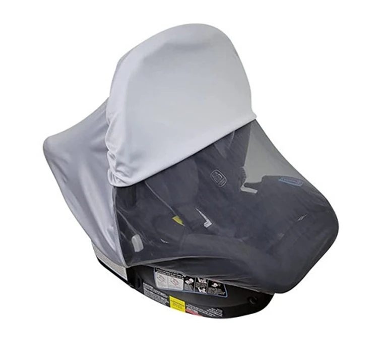 baby stroller accessories and scooter hybrid	 Baby Car Seat Cover with Sunshade Open Window Breathable Mesh Protect Baby from Mosquitoes and Sun Windproof Stroller Accessory baby stroller accessories box