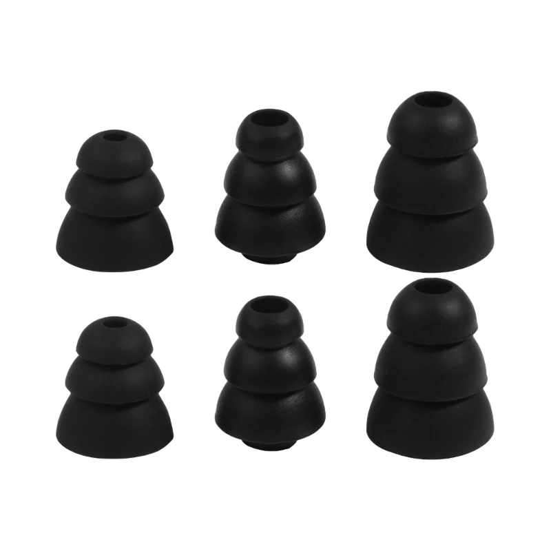9 Pairs Silicone Earbud Tips - Replacement Ear Tips For Most In-Ear Headphones