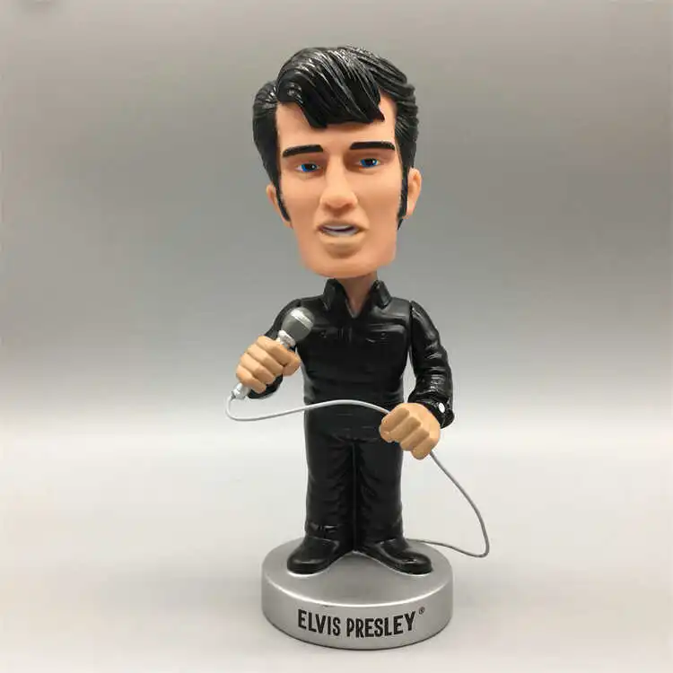 Elvis Presley Ro And Roll l of Fame Figurine Headbobber Collectible Ro Star Memorabilia  Brand King of Ro