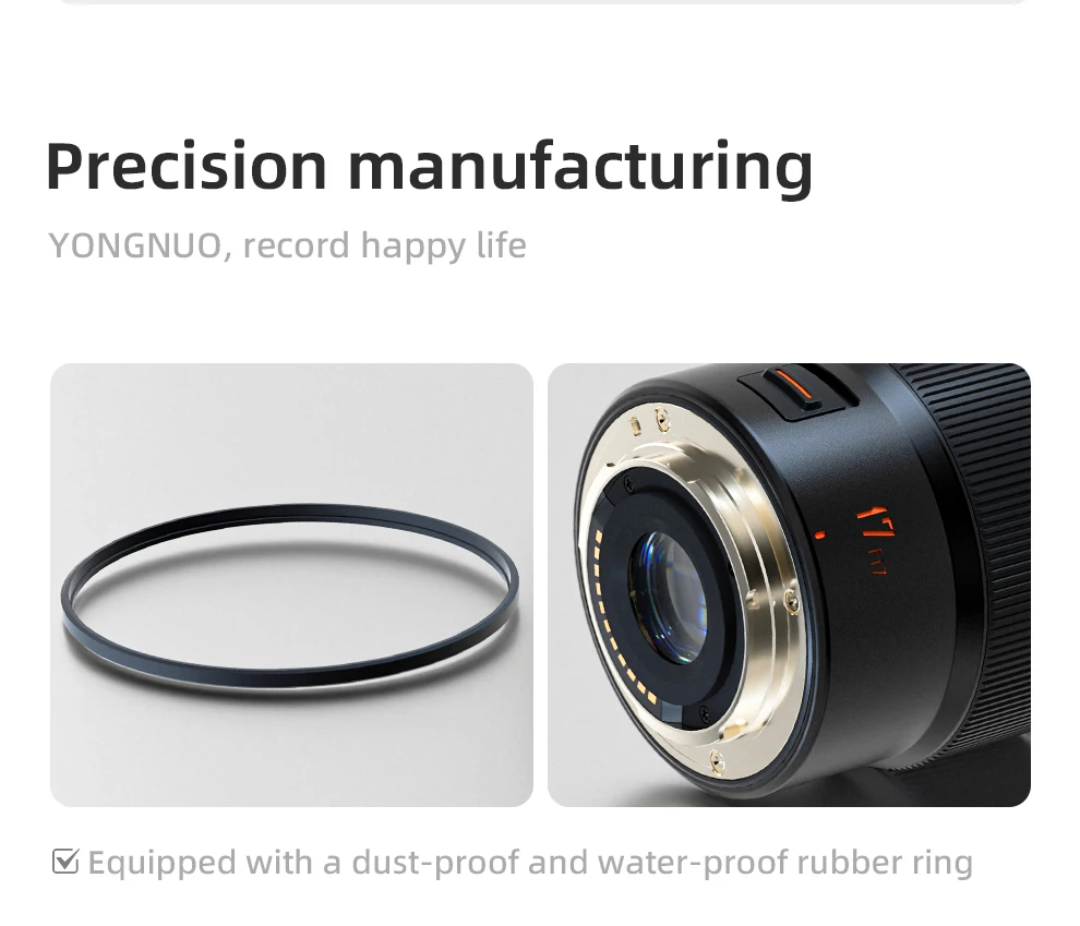 YONGNUO YN17mm 17mm F1.7M for M4/3 Mount Wide Angle Camera Lens Prime Large Aper