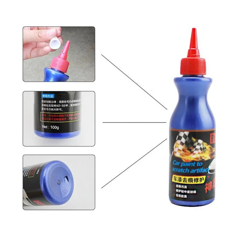 

Scratch Removal Solution For Cars All-in-One Kit To Restore Paint And Remove Mild Imperfections Auto Polish And Paint Restorer