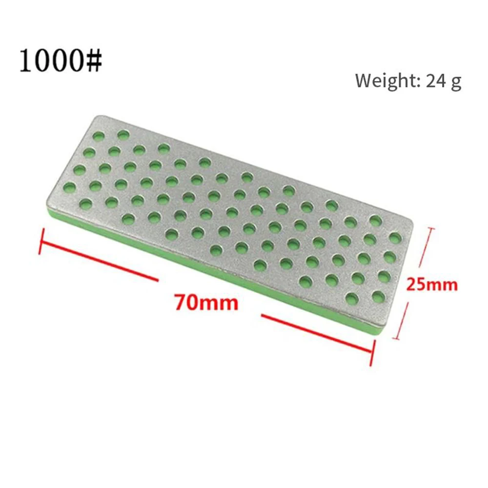 4 Pcs/Set Backing Whetstone Block For Ski Edge Skiing Sharpeners 240 360 500 1000 Grit Diamond Sharpening Hone Stone 6