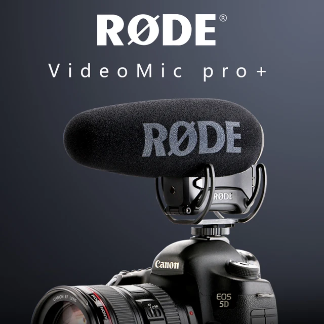 ‌Rode VideoMic Pro Plus compact camera microphone