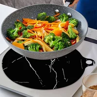 Induction Cooktop Mat Cooktop Scratch Protector Silicone Non-Slip Dining Table Placemat Cup Coaster Kitchen Accessories 3