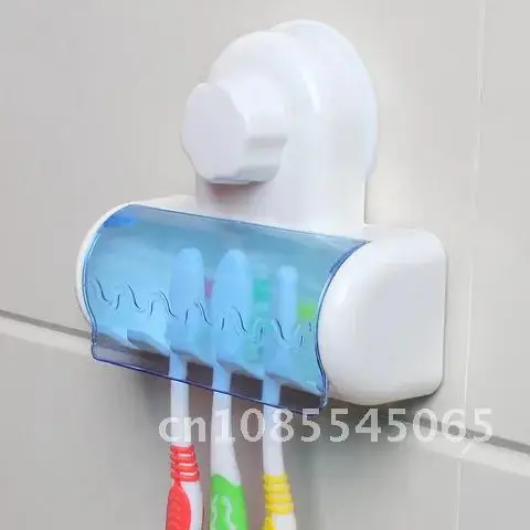 

Holder Toothbrush Wall Mount Stand Toothbrush Rack Hooks Suction Cup Tooth Brush Household Tool Bathroom Accessories