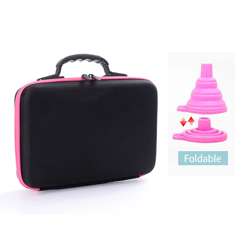 15/30/60/120/140 Bottles Storage Box 5D Diamond Painting Accessories Tools Container Bag Carry Case Embroidery Mosaic органайзер 