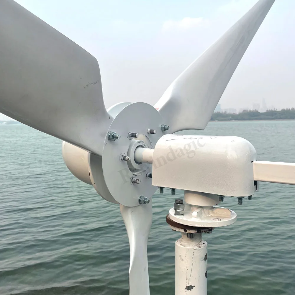 10000W 20000W Windturbine 24V 48V 96V 220V 230V Vrije Energie Windenergie Generatoren Met Mppt Controller Omvormer Voor Huishoudelijke Apparaten