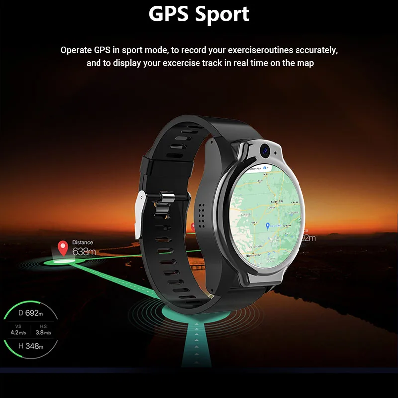 Real 5ATM ip68 Waterproof swimming diving outdoor smart watch men