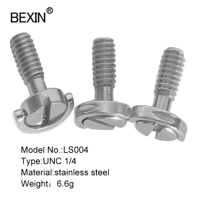 1/4인치 퀵 릴리즈 카메라 롱 스크류 삼각대 볼 헤드 모노포드 클램프 연결 나사 DSLR 카메라 마운트 어댑터 나사