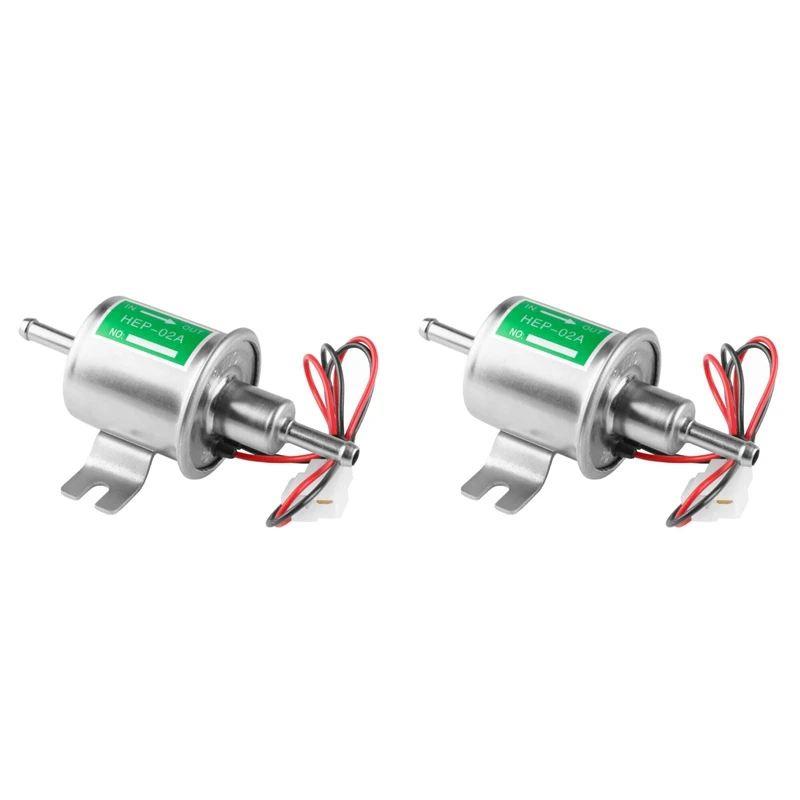 2XUniversal12VHEP02AFuelTransferPumpInlineElectricLow