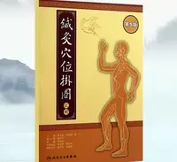 Tableau des méridiens et de l'illustration des points, 3 pièces, points d'acupuncture haute résolution authentiques 3