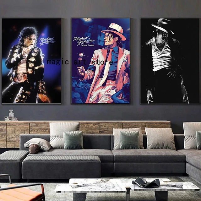 Quadro Michael Jackson rei do pop - Quadros Mais,Sua loja de Quadros  Decorativos na Internet