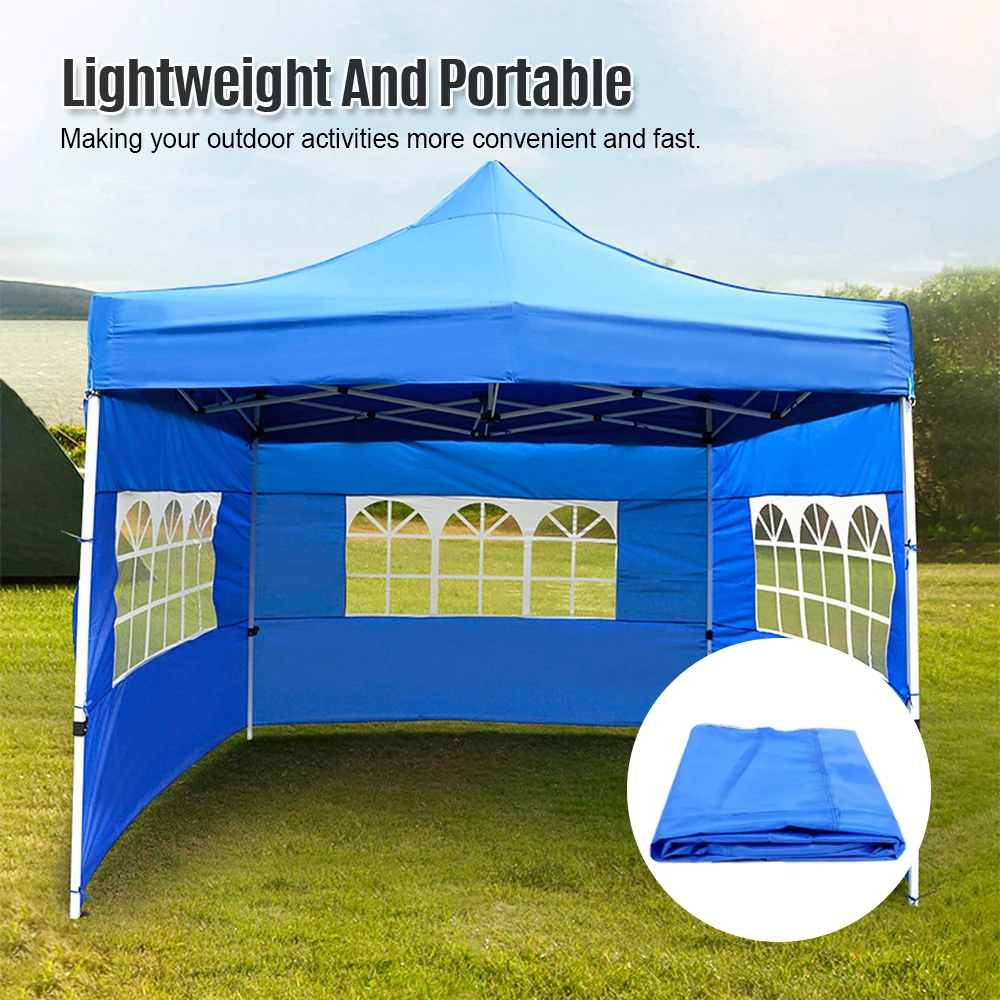 Занавес палатки с окном палатка боковая стенка для активного отдыха водонепроницаемая износостойкая боковая стенка с УФ-защитой