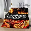 The Hunger Games Print Blanket Flannel Blanket Home travel blanket throw blanket thin blanket Warm blanket birthday gift 3