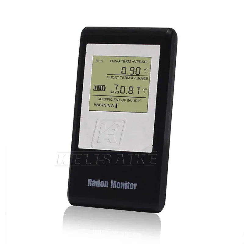 Small Radon Monitor Rechargeable Battery Operated Portable Radon Detector Rn Radon Detector