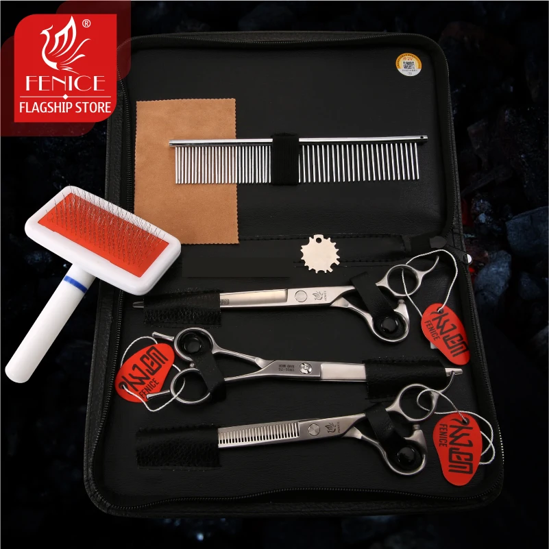 Dog Grooming Scissors 7.0 7.5 8.0 inch Professional For Dog Straight