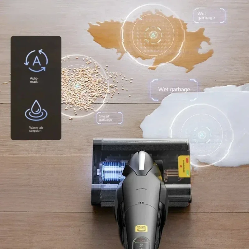 Deerma P30 Double roll cleaning machine Vacuum mopping machine Handheld household appliances intelligent wireless vacuum cleaner 6