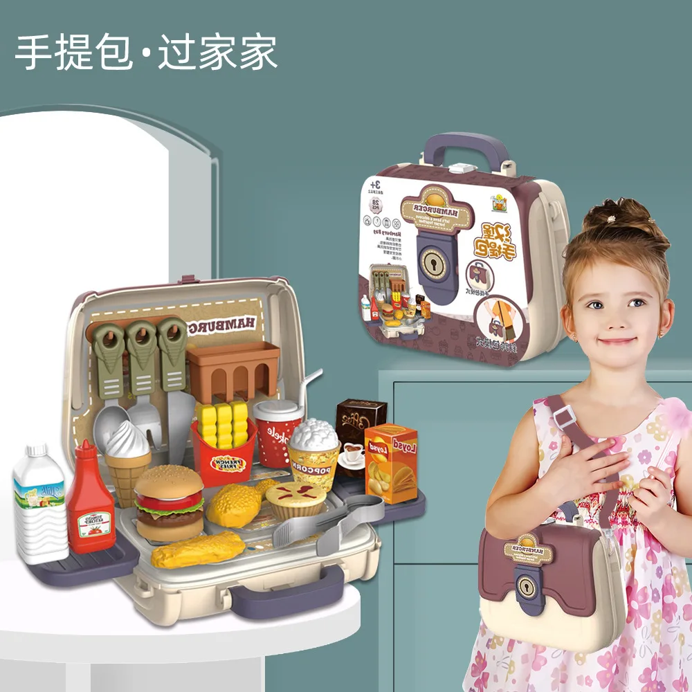 Children's backpack toy disassembly and repair boy simulation home repair tool