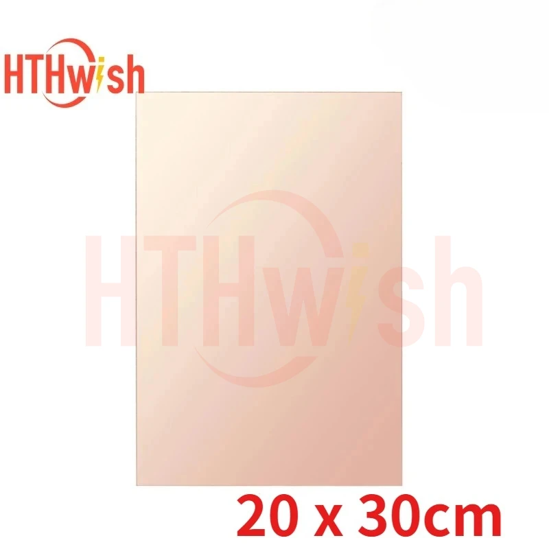 1/2pcs 단면 PCB 20*30CM 구리 클래드 플레이트 PCB 보드 라미네이트 회로 기판 DIY 범용 회로 기판