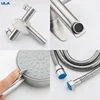 ULA Bathroom Shower Faucet Mixer Spout Bathtub Mixer Taps Hot Cold Bath Faucet Mixer Spout Shower System Rain Shower Head 4