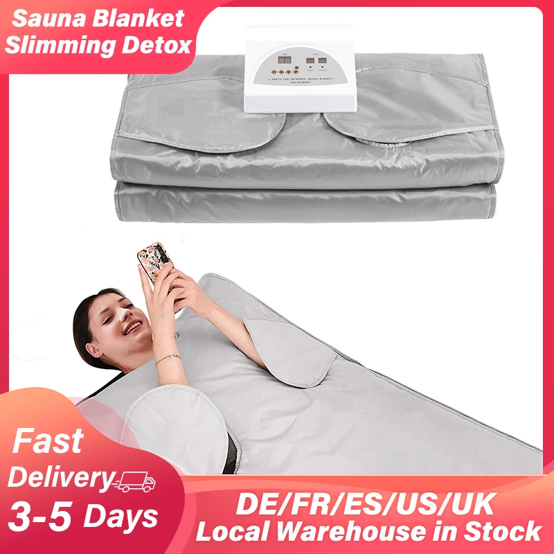 Infrare Sauna Blanket Slimming with 50pcs Bath Bags Fat Burning Sauna ...