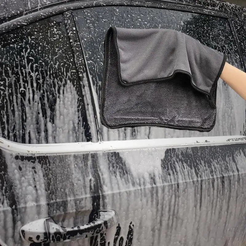 

Microfiber Car Wash Towel Fast Drying Auto Cleaning Extra Soft Cloth High Water Absorption For Auto Car Wash Trucks Accessories