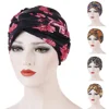 Muslim Women Twist Knot Chemo Cap Cancer Hat Turban Hat Bonnet Head Scarf Wrap Indian Hat Beanies Skullies 2024 Arab Islamic Cap 1