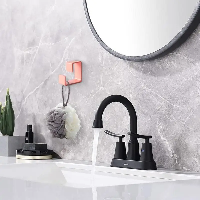 Washbasin Hooks Wall Wall Mount Hooks Washbasin Holder Heavy Duty Wall Mount Hooks Washbasin Self-Adhesive For Bathroom Kitchen