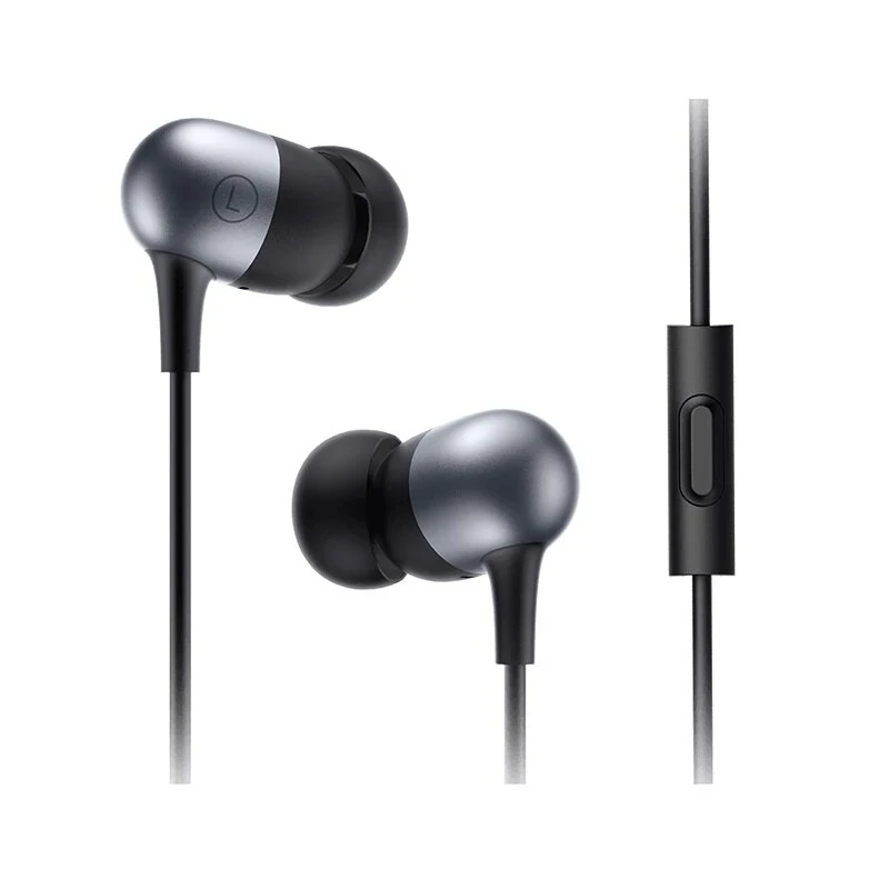 Original Xiaomi Capsule Headphone Pro Dual Dynamic Drivers 3.5mm Audio Jack Wired Control In-ear Mi Earphone with Microphone