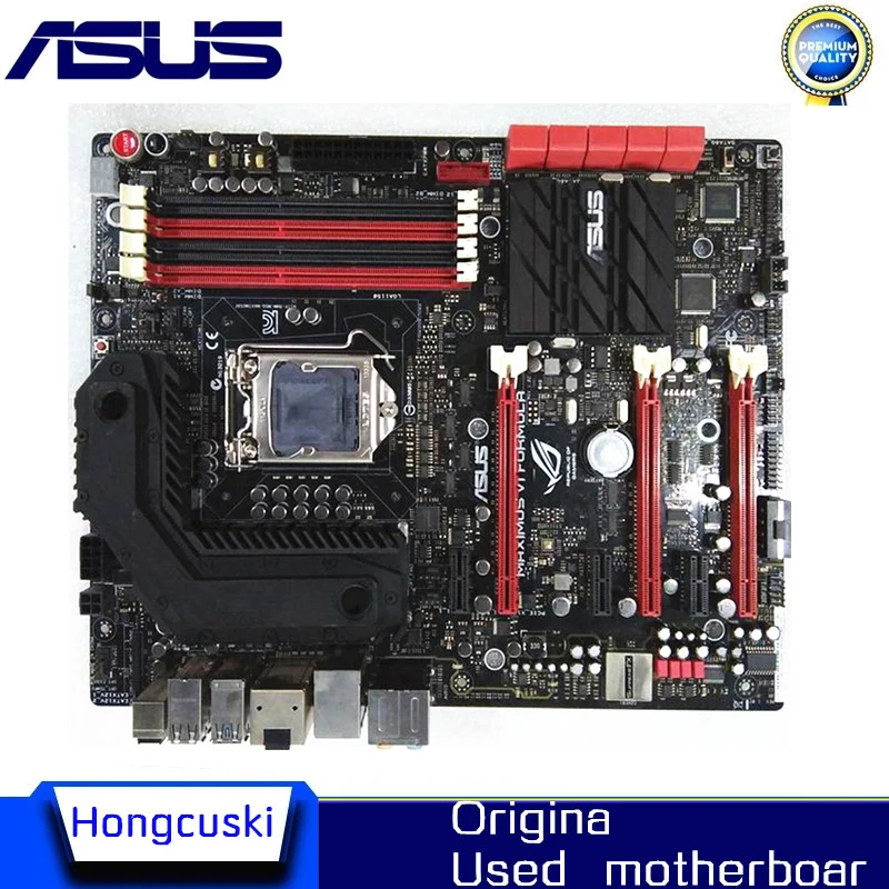 Оригинальная материнская плата без защитного покрытия для ASUS Maximus VI Formula LGA 1150 DDR3 Z87 SATA3 USB3.0