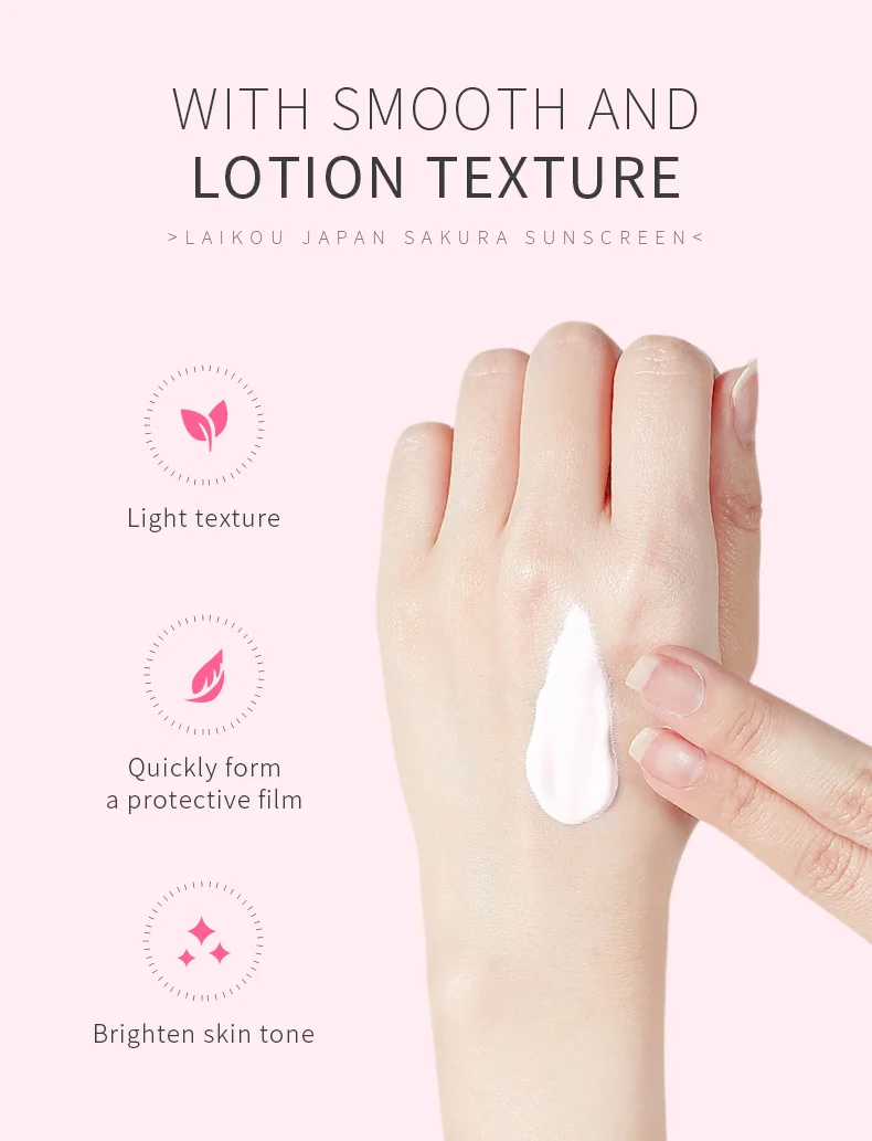 Aufhellender Sonnenschutz für Gesicht und Körper, Hautschutz, Anti-Aging, Talgkontrolle, feuchtigkeitsspendend, ggf. F 50_voghion.com