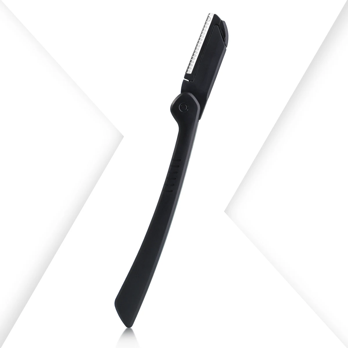 A foldable eyebrow trimmer +5 replacement blades combination set can be used for eyebrow trimming and shaving, which is unisex.