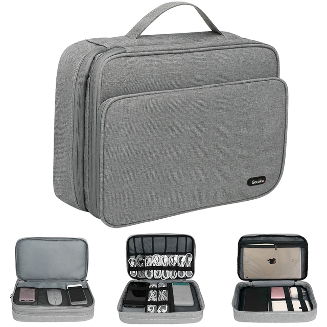 Onprix Travel Electronics Organizer Bag for iPad Mini, Kindle, Hard Drives  Black - Price in India | Flipkart.com