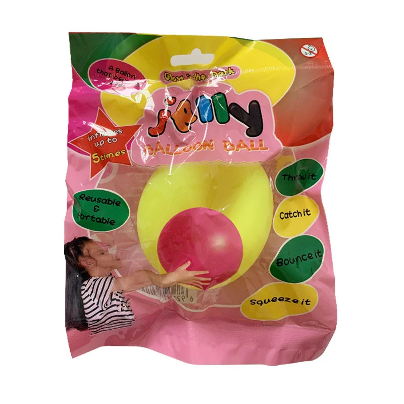 Balloon Transparent Water Injection Bubble Ball Creative Children's Toys Birthday Party Decor Inflatable Outdoor Game Gift