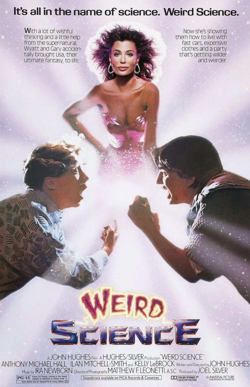 

Weird Science Movie Art Film Print Silk Poster Home Wall Decor