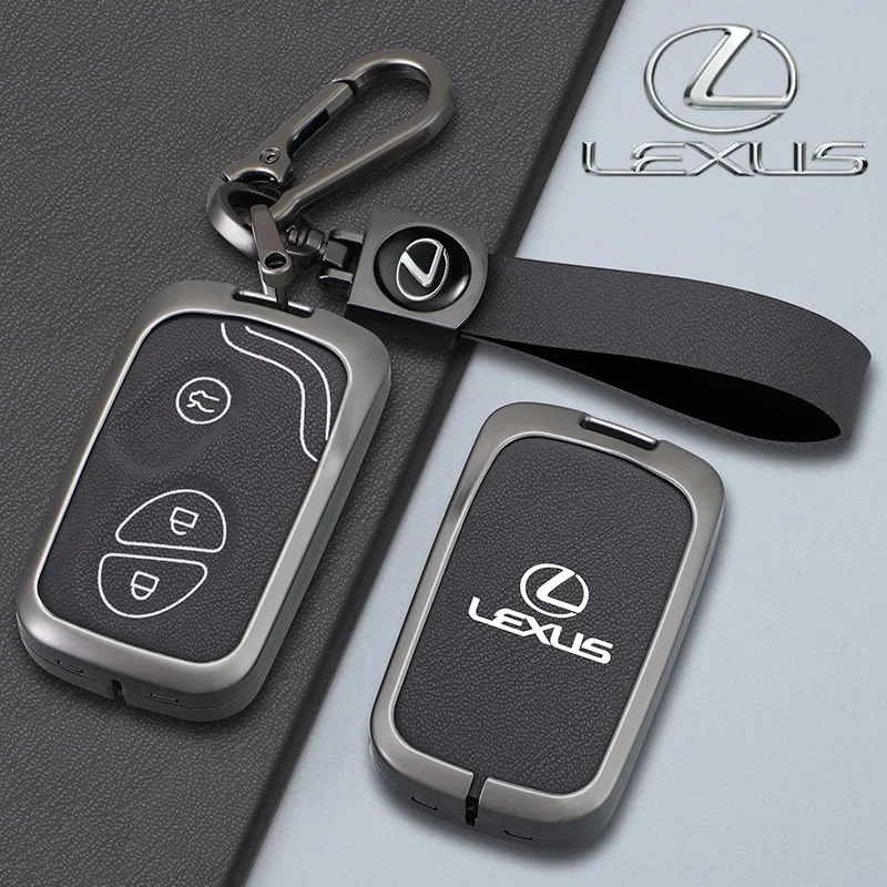 Car Remote Key Case Cover Leather Accessories For Lexus CT200H GX400 GX460 IS250 IS300C RX270 ES240 ES350 LS460 GS300 450h 460h key case key case cover car key shell