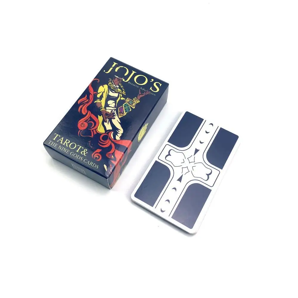 

84Pcs/Set Anime JoJo's Bizarre Adventure Tarot Adult And Children's Chess And Card Game Props