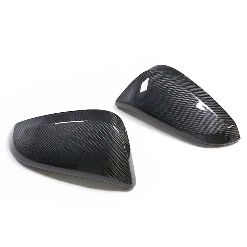 

Real Carbon Fiber Rearview Side Wing Mirror Cover Shell Accessories Trim fit For HLGHLADER RAV4 2014-2018