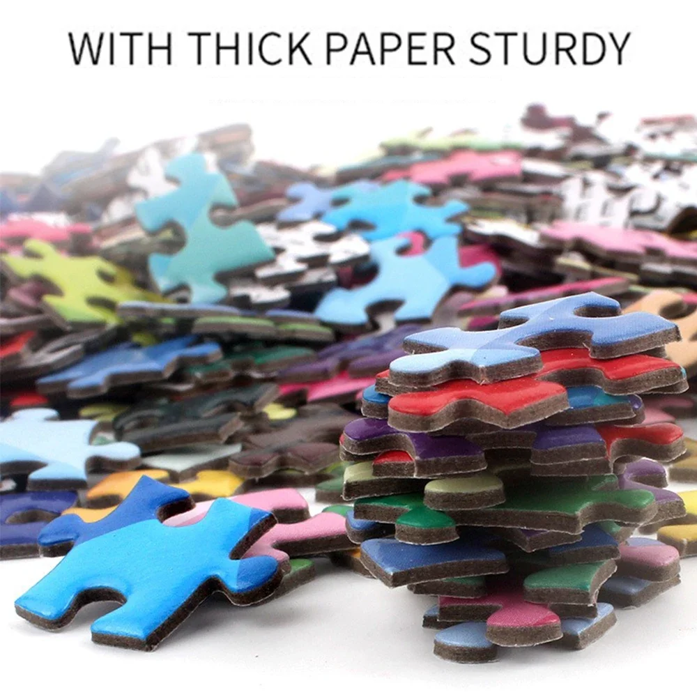 Spider king 1000 PCS of high difficulty adult puzzle, circular and irregular cartoon animal anime toy, children's puzzle gifts 3