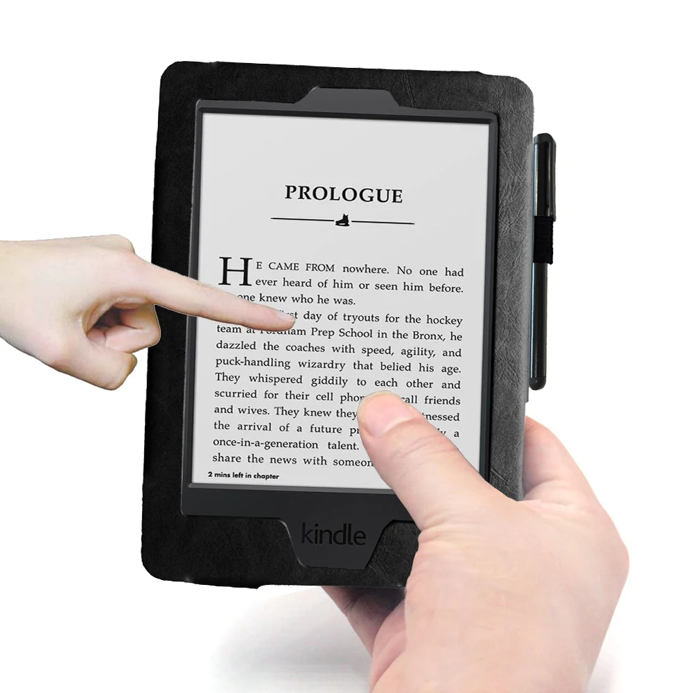 Kindle 7ª Geração Case 2014 Ebook Reader Couro Capa Modelo Wp63gw Pele Protetora com Magnética Fecho do Sono