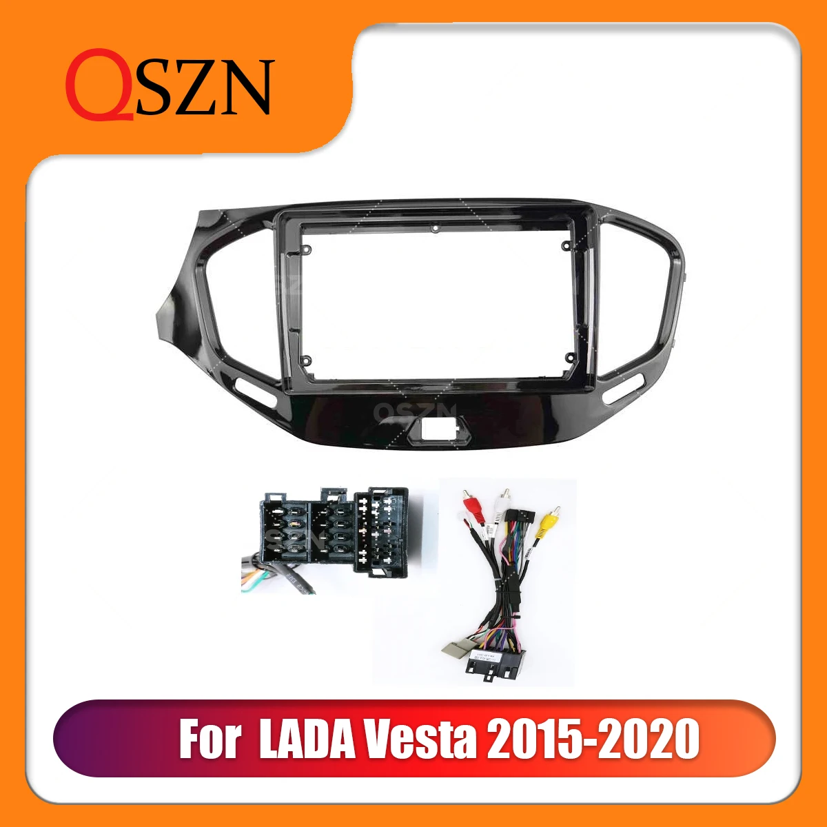 

Автомобильная рама QSZN для LADA Vesta 2015-2020, 9 дюймов, GPS-навигация, DVD-радио, мультимедийный хост, Монтажная стойка